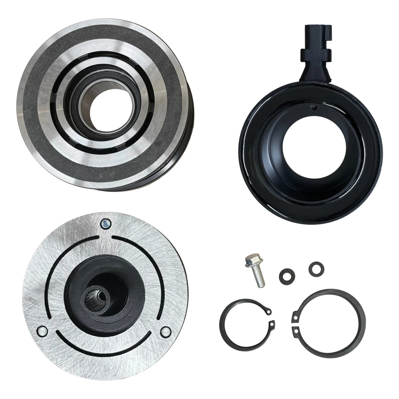 AC Compressor Clutch Replacement for Range Rover Evoque 2.0L (2014–2015)