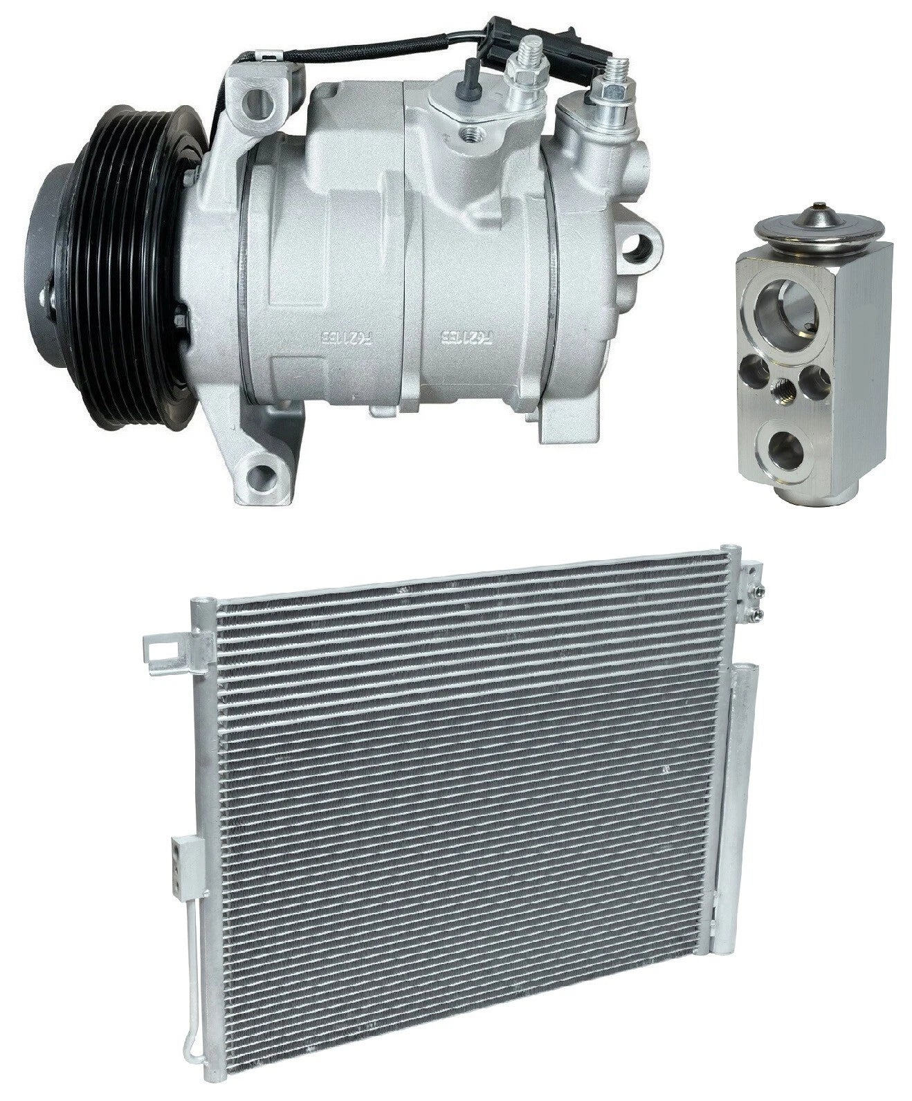 AC Compressor Kit with Condenser for Jeep Grand Cherokee 5.7L (2019–2019)