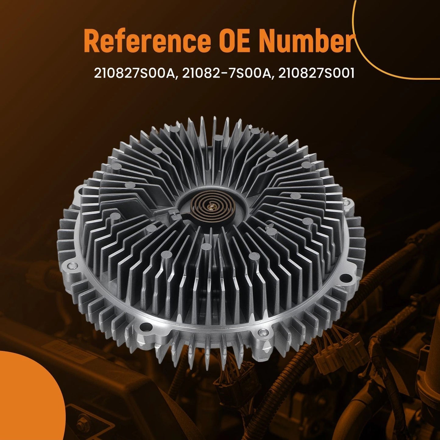 Fan Clutch for Infiniti QX56 and Nissan NV2500 Armada (2004–2017)