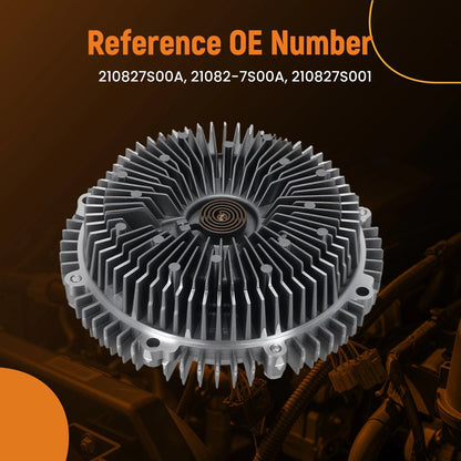 Fan Clutch for Infiniti QX56 and Nissan NV2500 Armada (2004–2017)