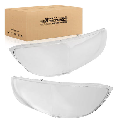 Front Headlamp Lens Covers Pair for BMW E39 525i 528i 530i 540i (1995–1999) Clear