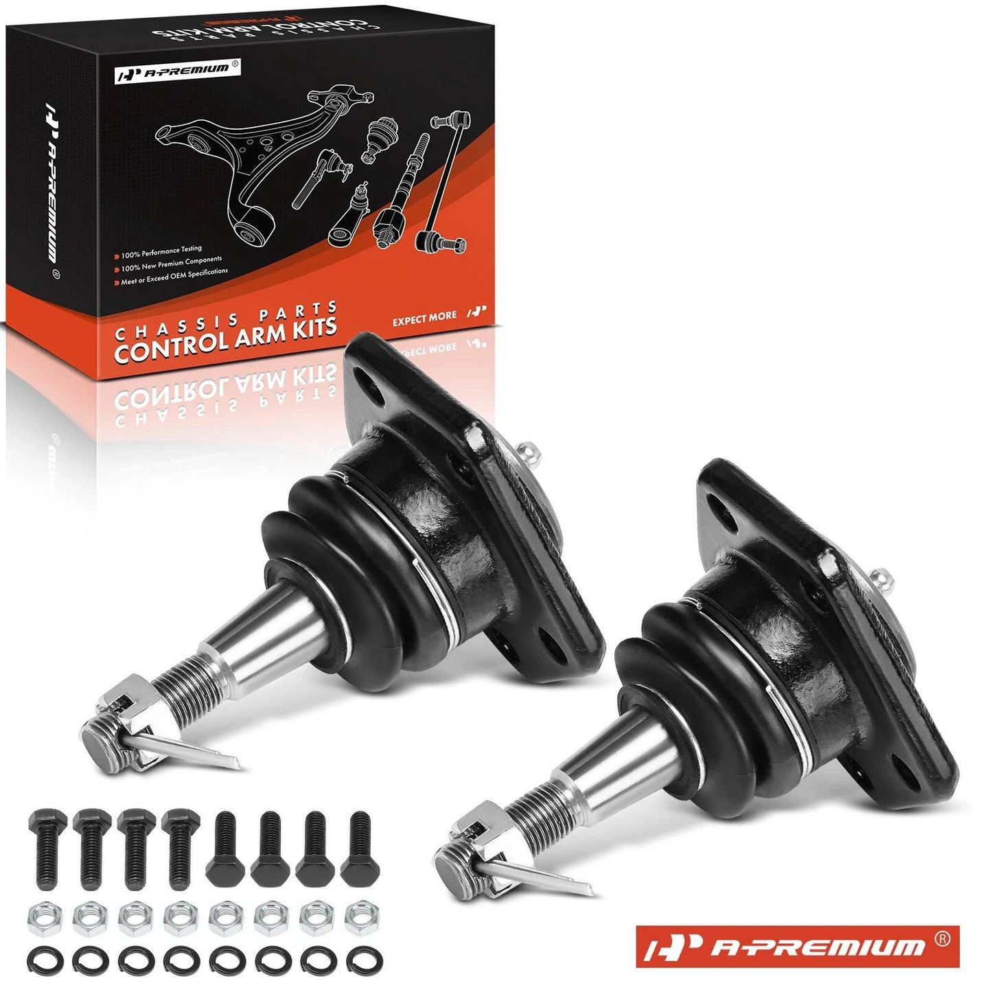 2X Front Upper Ball Joint for Chevy Blazer C10 Suburban (1971–1972)