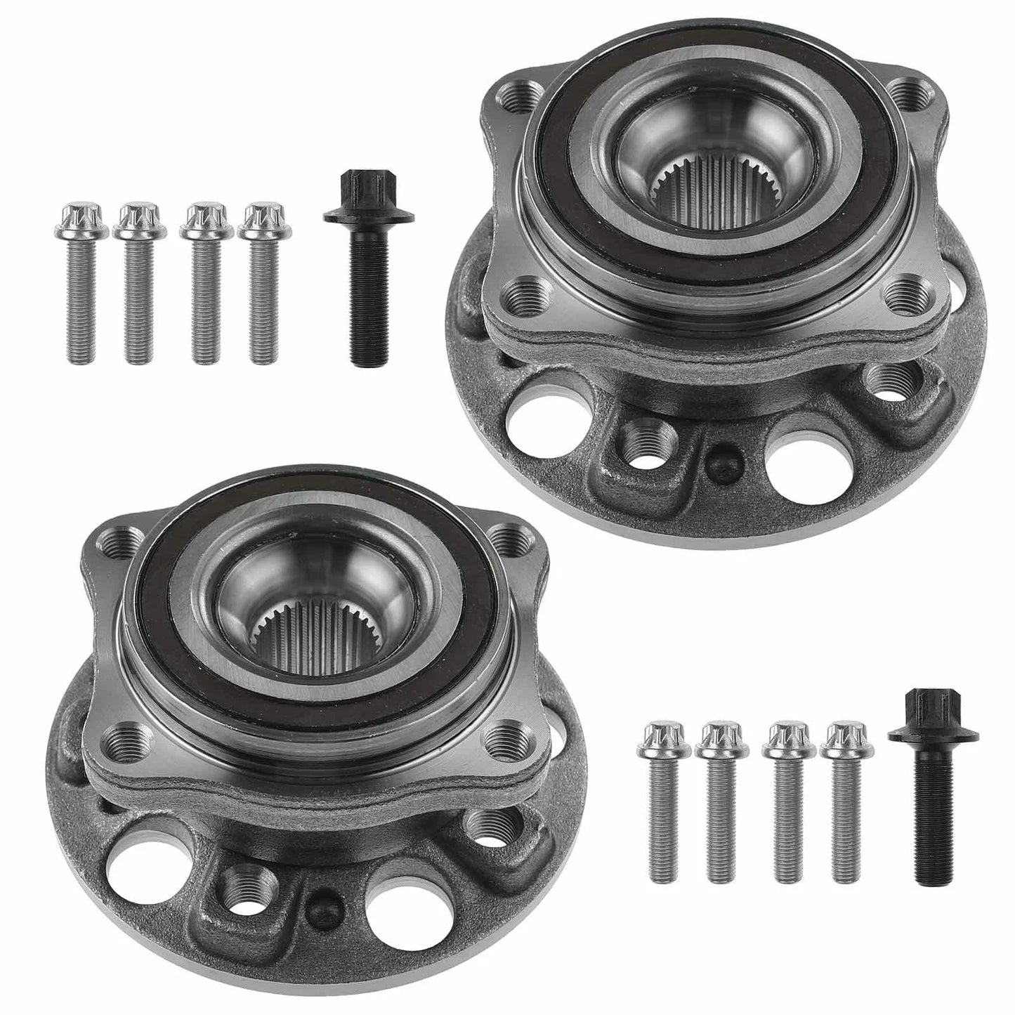 2X Wheel Hub & Bearing Assembly for Mercedes-Benz W222 S560 (2018)