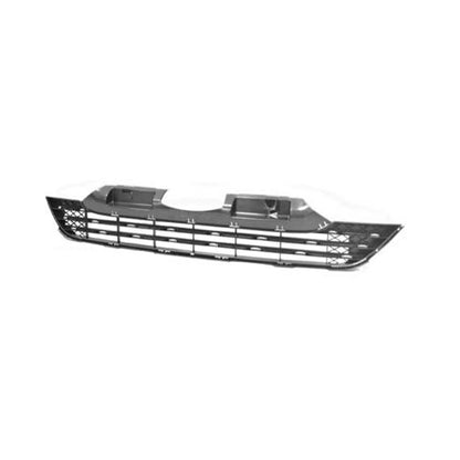 Front Lower Grille Replacement Black Matte for Honda CR-V (2007–2009)