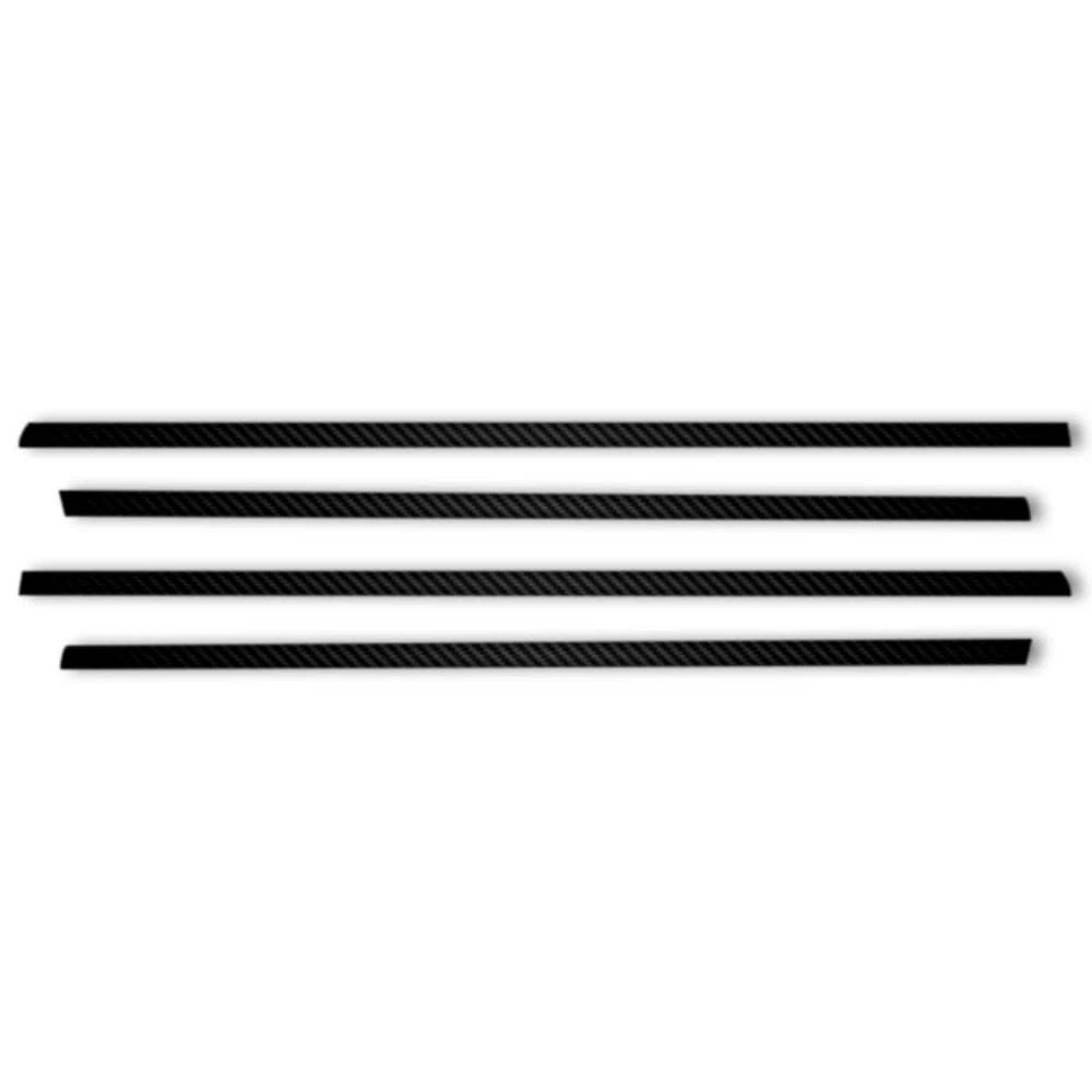 4pc Carbon Fiber Window Sill Trim for 2009-2023 Dodge Journey