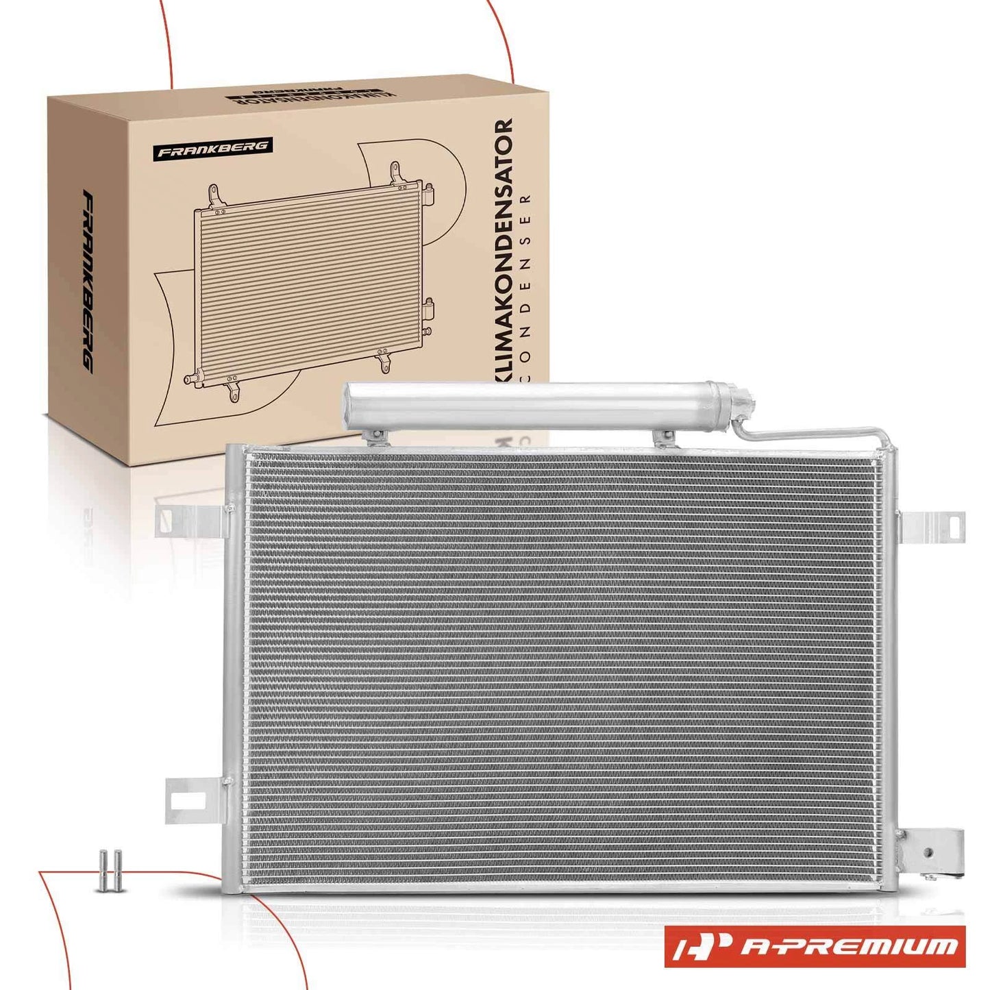 A/C Condenser with Drier & Bracket for Mercedes-Benz Sprinter (2014–2018)