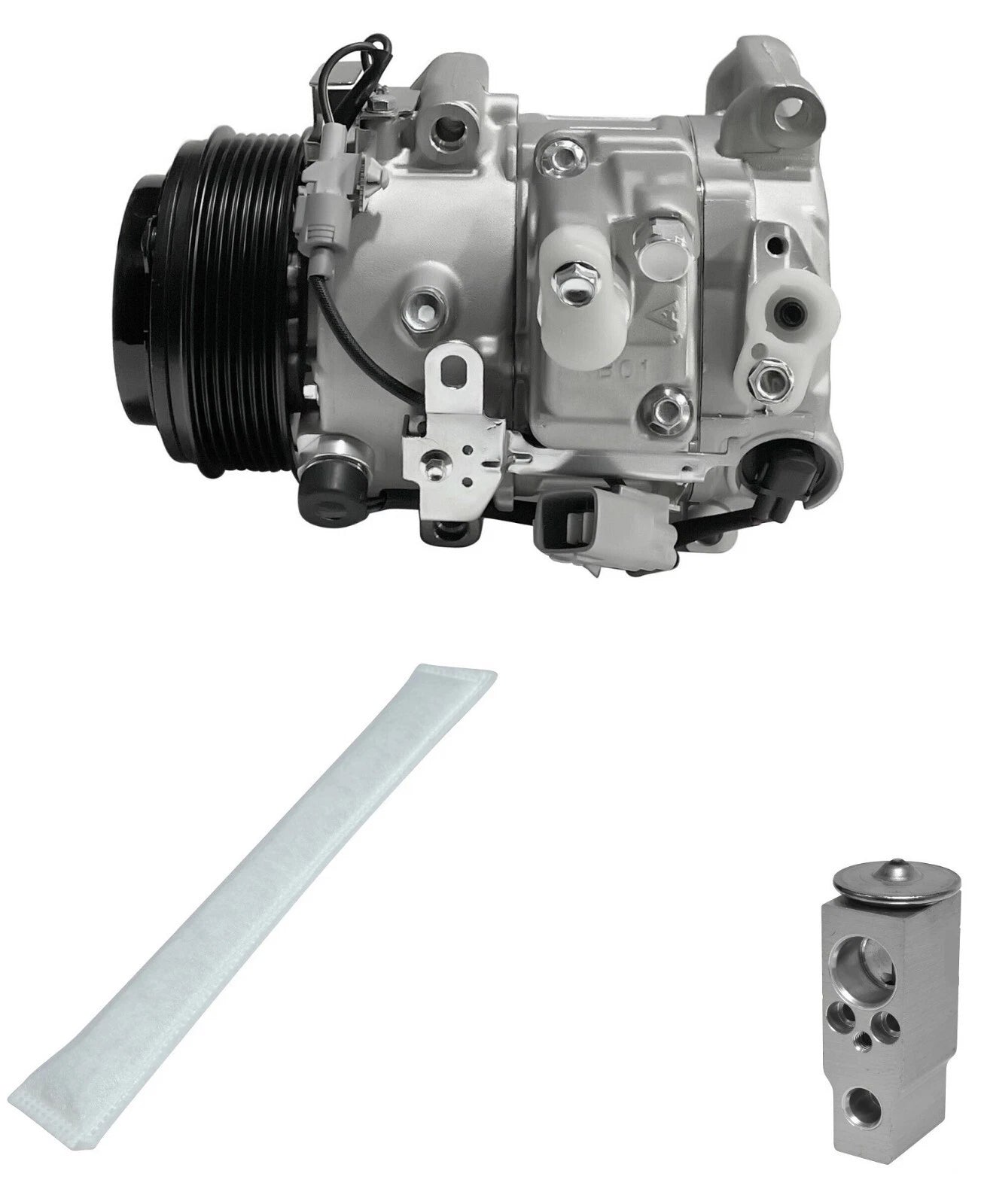 AC Compressor Kit Replacement for Toyota Highlander 3.5L (2008–2008)