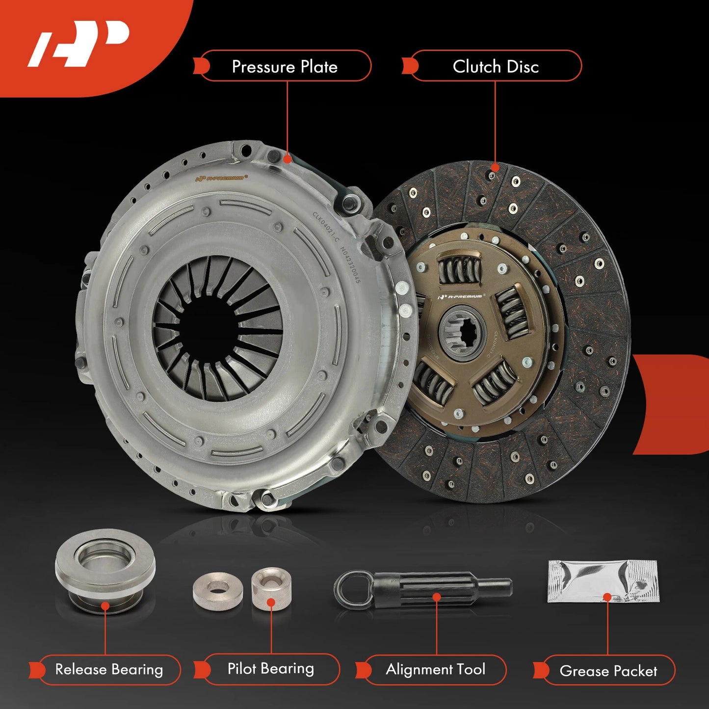 Clutch Kit for Chevrolet Malibu (1964–1967, 1973–1975, 1978–1981)