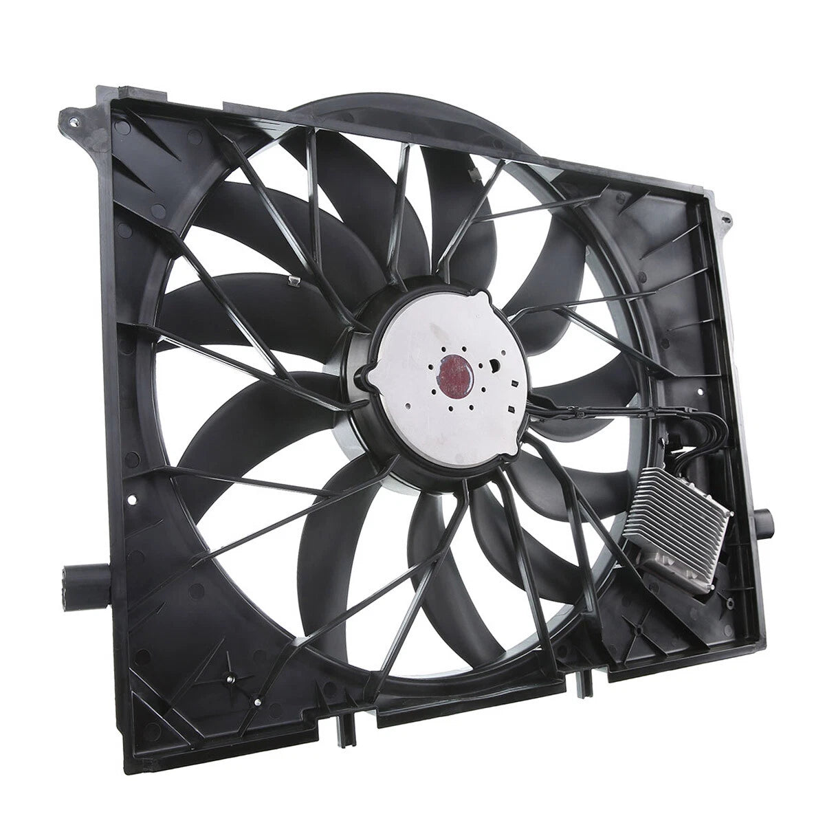 Cooling Fan Assembly with Brushless Motor for Mercedes-Benz S350 S500 (2000–2006)