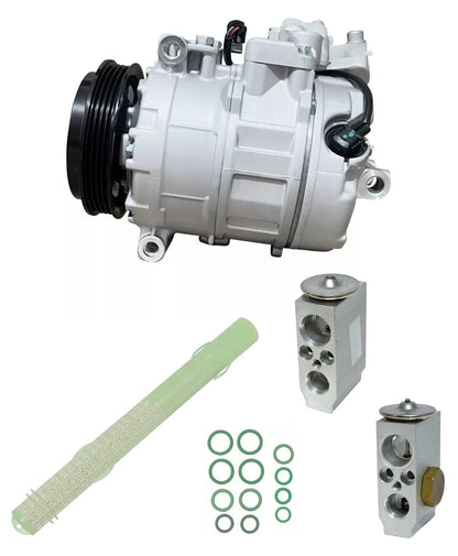AC Compressor Kit for BMW 750Li 4.4L Turbo (2009–2012) Rear