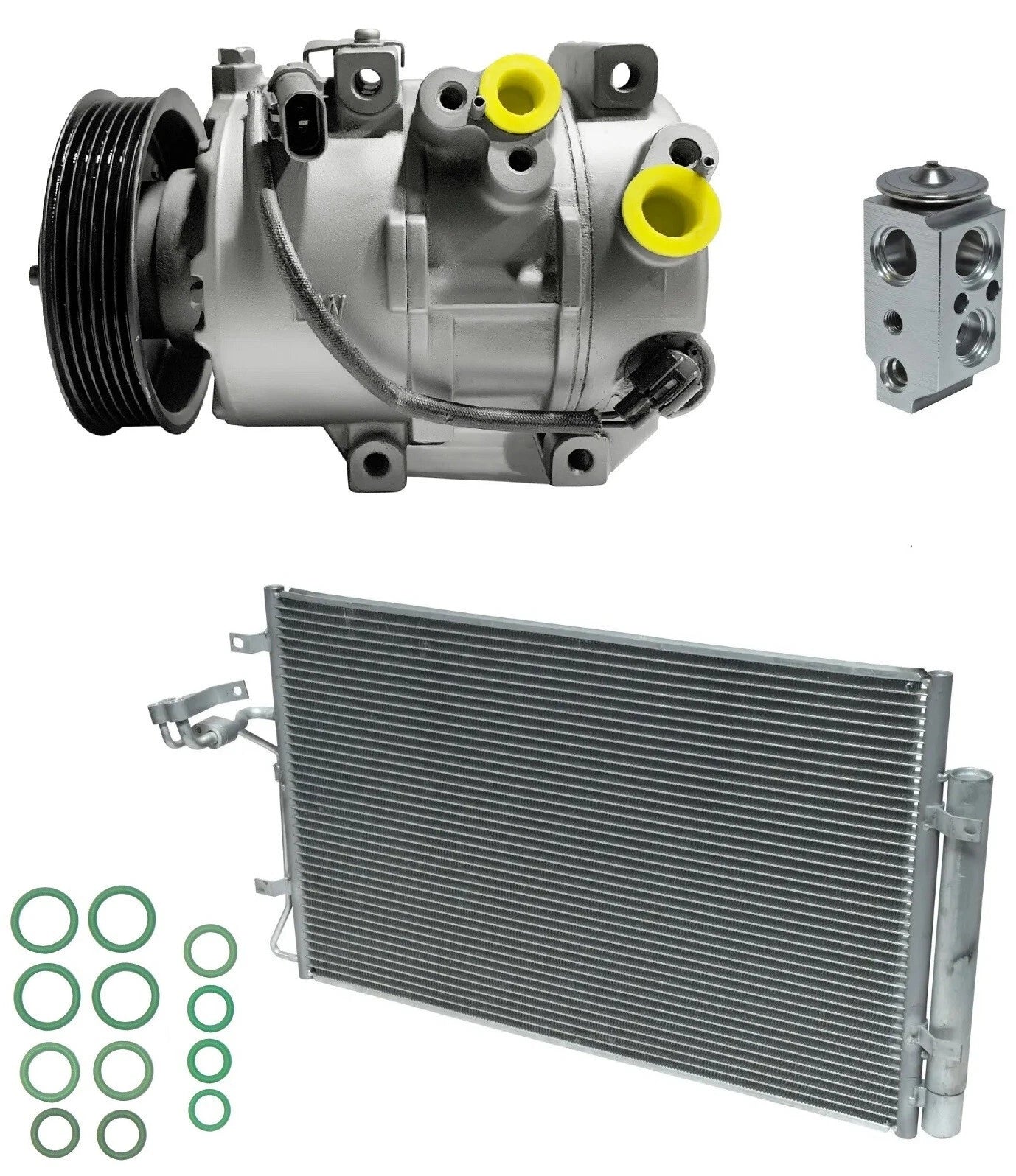 A/C Compressor Kit Replacement for Hyundai Genesis Coupe 2.0L (2013–2016)