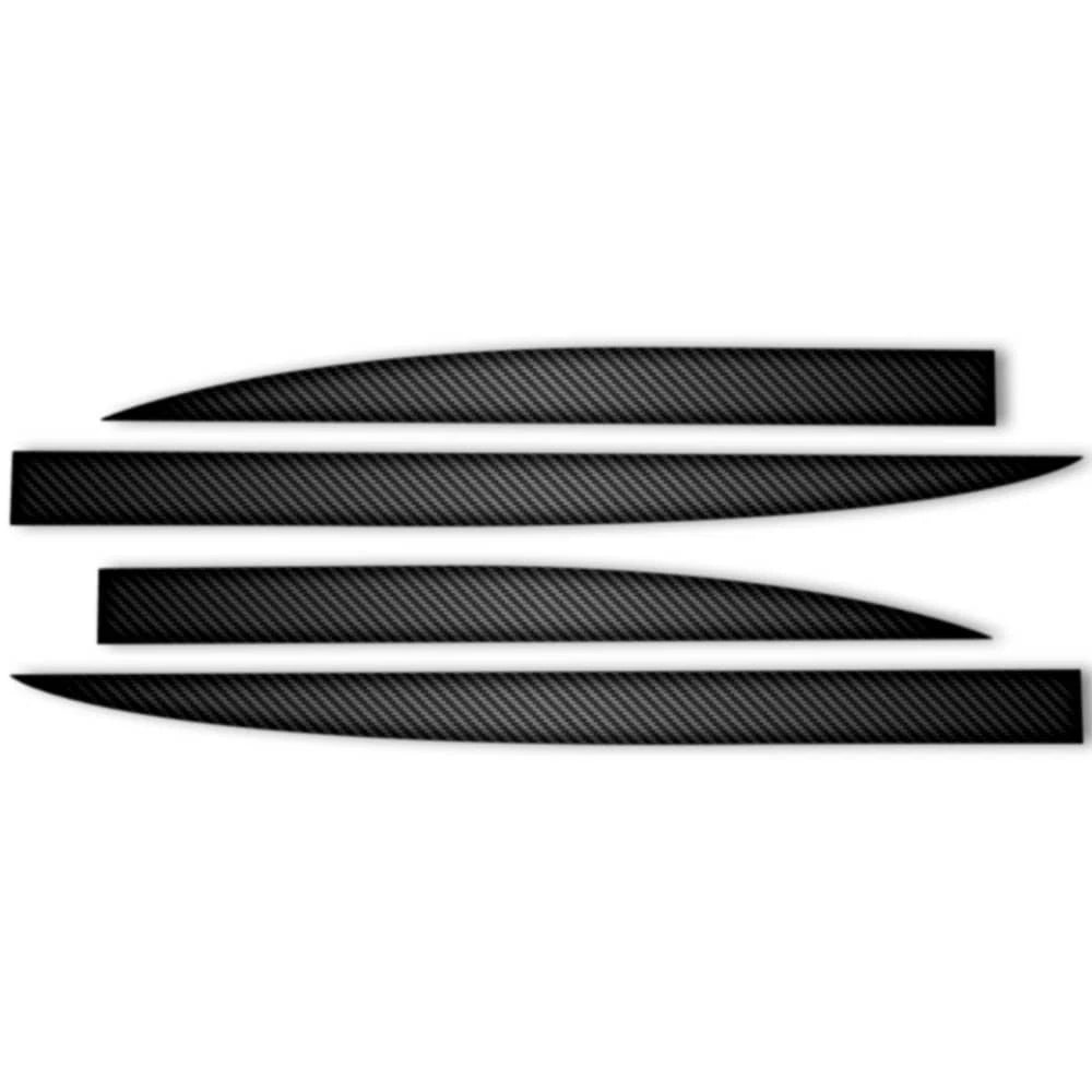 4pc Carbon Fiber 3" Accent Trim for 2007-2017 Buick Enclave - SRC1331