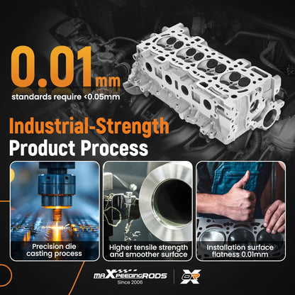 Cylinder Head Assembly for Ford Fiesta Transit Connect (2014–2019) 1.6L Turbo