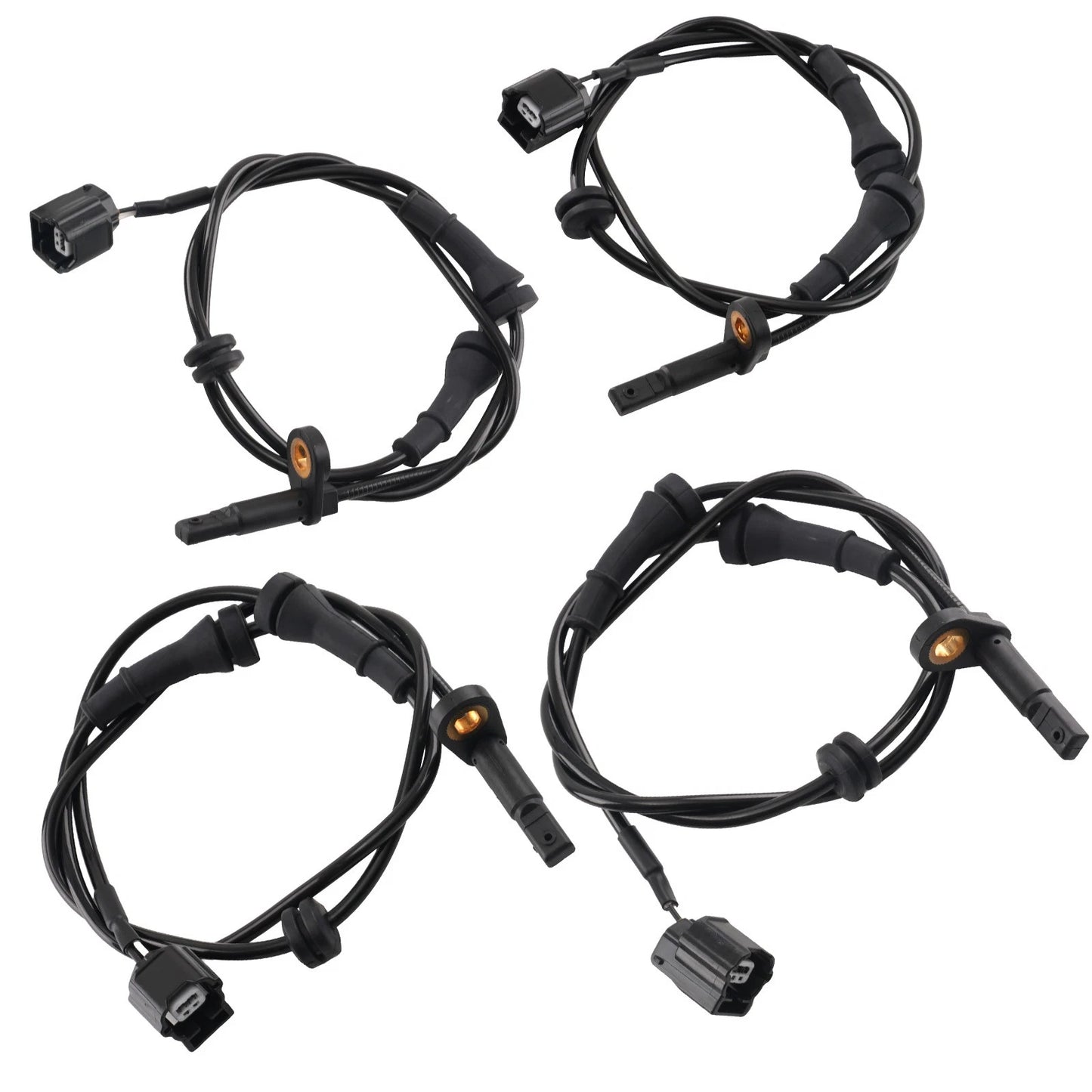 4X Front Rear ABS Speed Sensor for Nissan Murano (2015–2020)