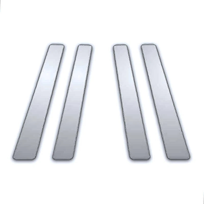 Chrome Pillar Post Covers 4Pc Replacement for Lincoln Continental (1988–1994)