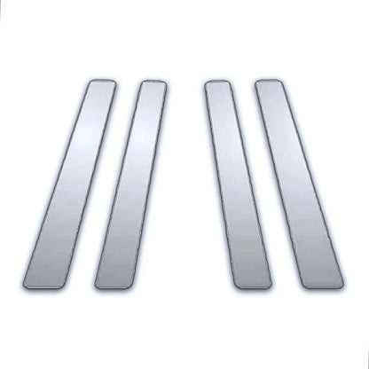 Chrome Pillar Post Covers 4Pc Replacement for Lincoln Continental (1988–1994)