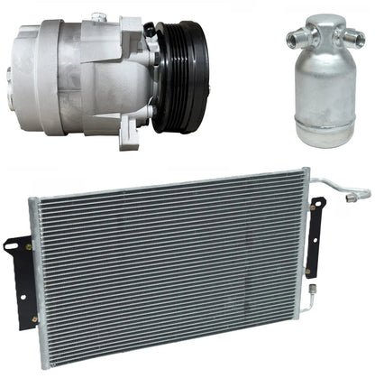 A/C Compressor Kit With Condenser for Oldsmobile Achieva 2.3L (1995–1995)