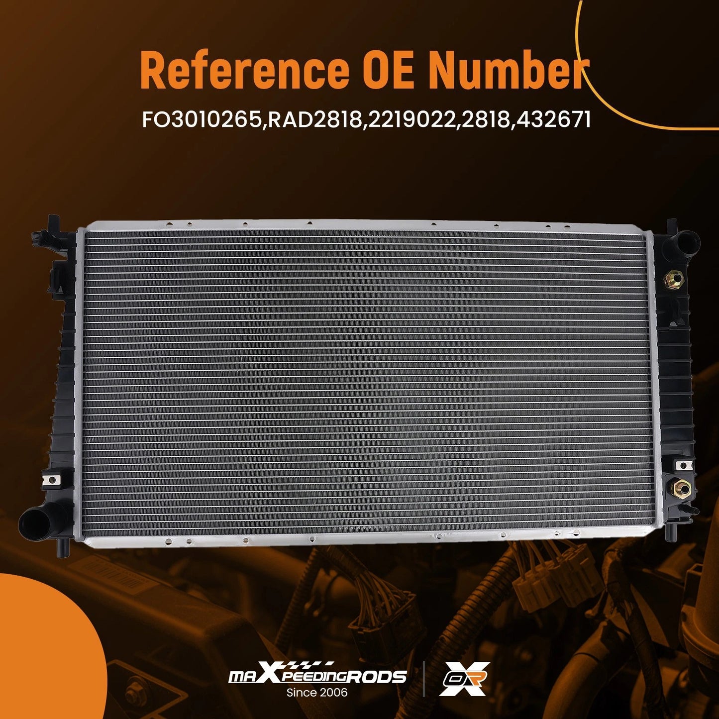 Bottom Radiator Tank for Ford F-150/Navigator (2004–2008)