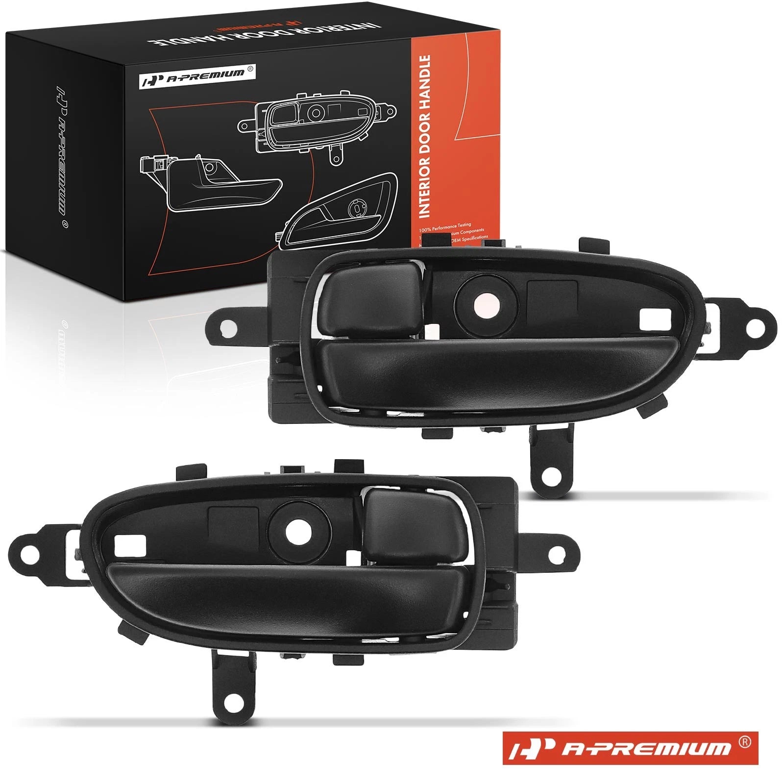 2X Front/Rear Interior Door Handle for Chevrolet City Express (2015–2018)