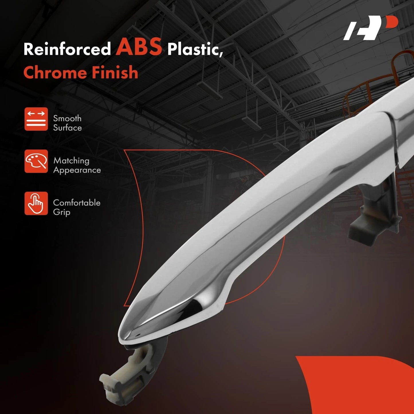 Chrome Exterior Door Handle for Chevrolet Spark (2016–2021)