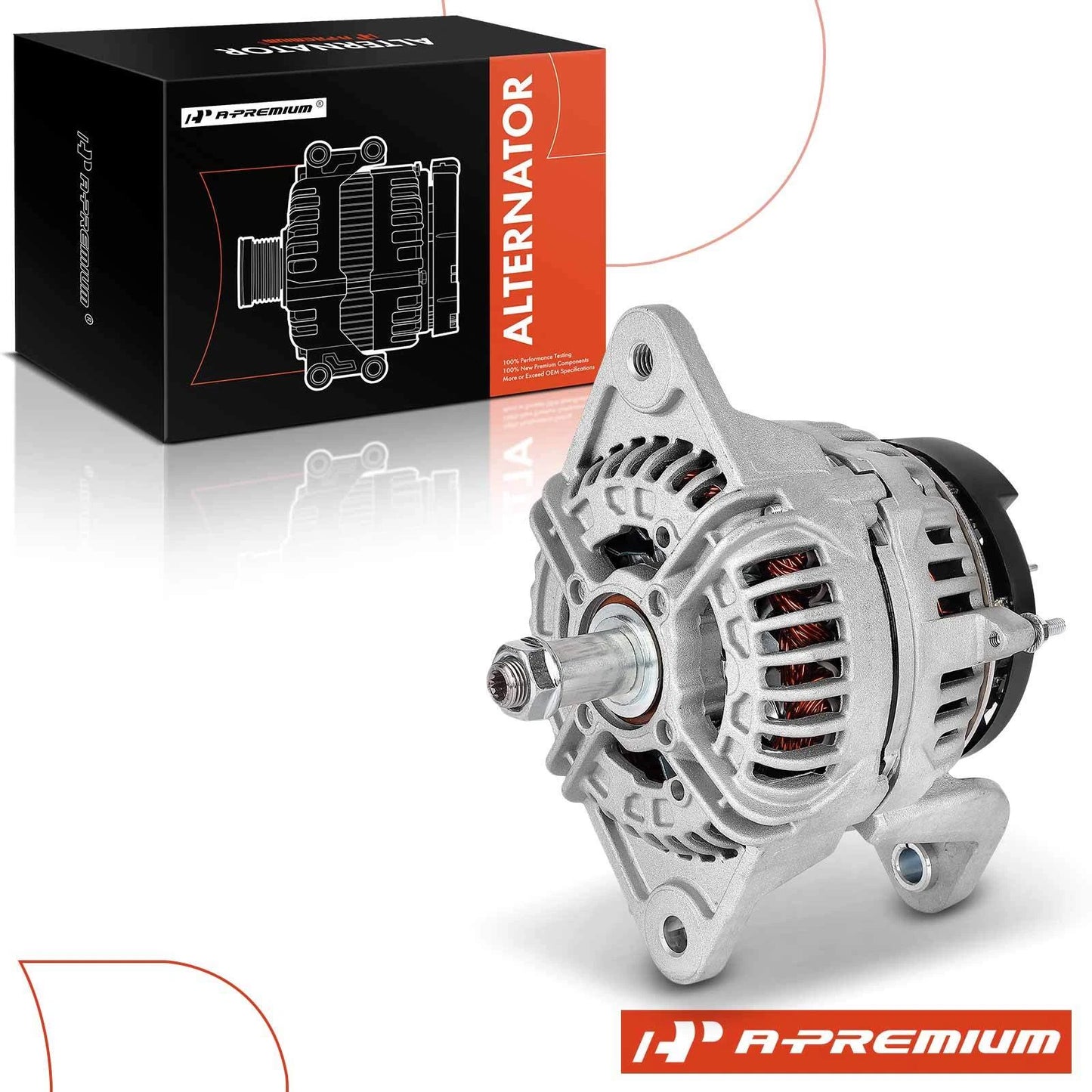 Alternator for Ford F-600, Chevy B7, C6500, C7500, GMC T6500 (160A)