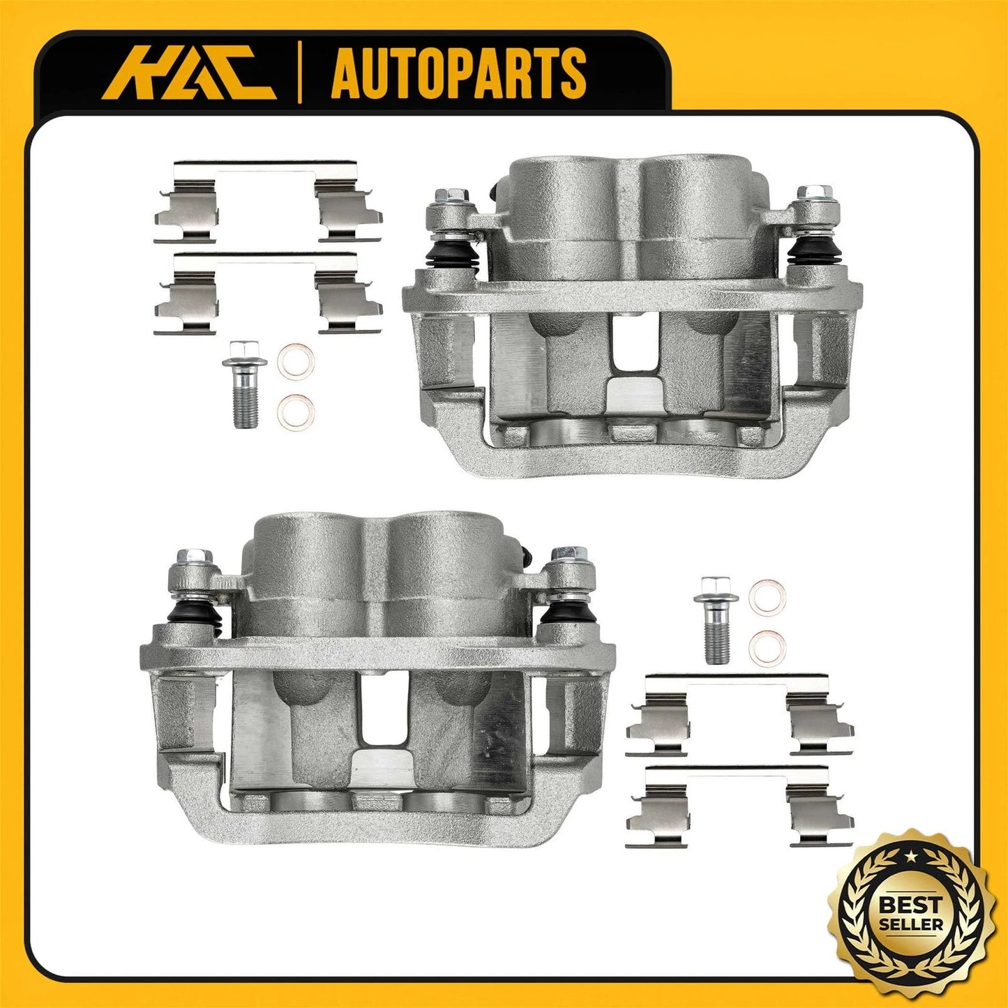 2x Brake Caliper for Chevy Express GMC Savana 2500 3500 (2003–2019) Rear LH & RH