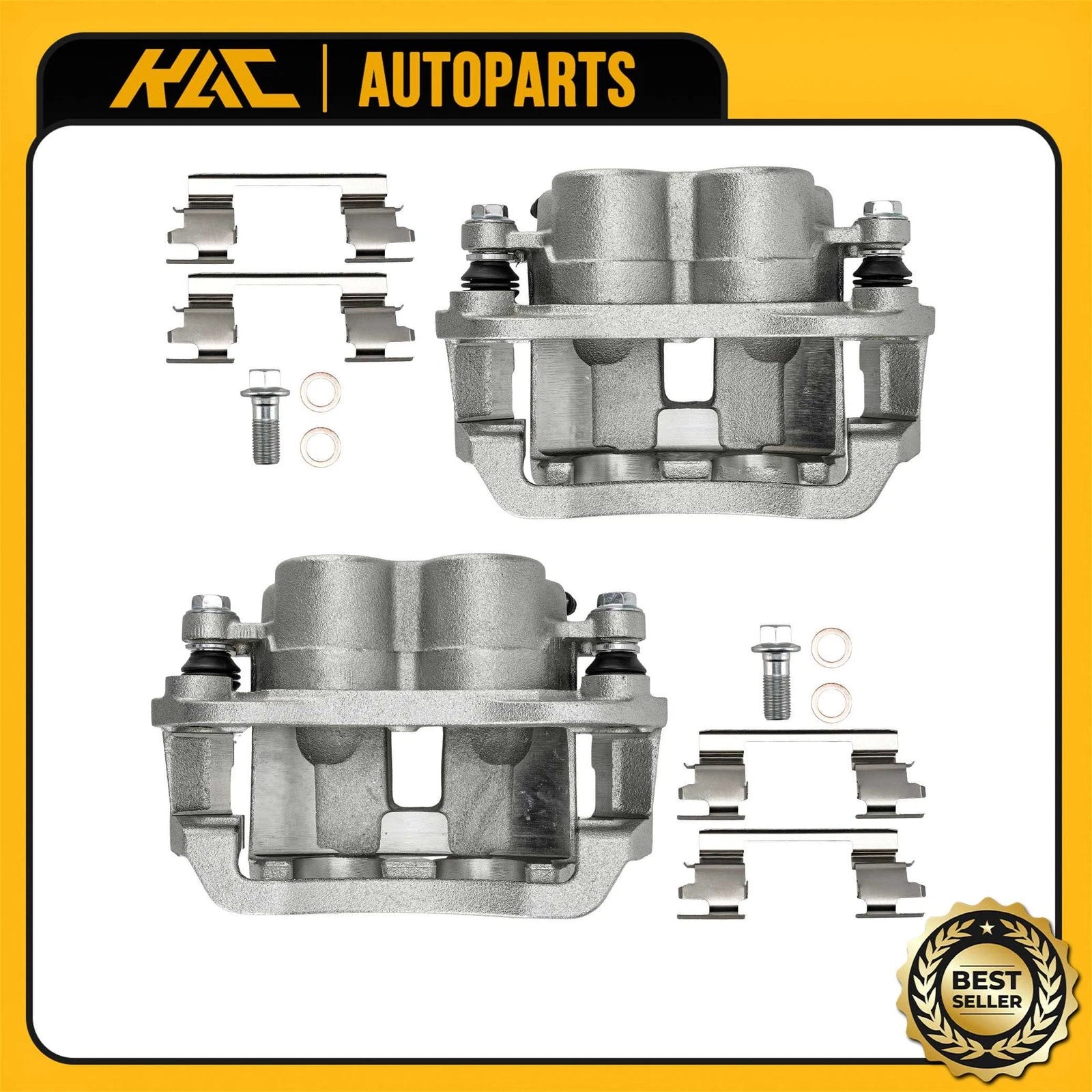 2x Brake Caliper for Chevy Express GMC Savana 2500 3500 (2003–2019) Rear LH & RH