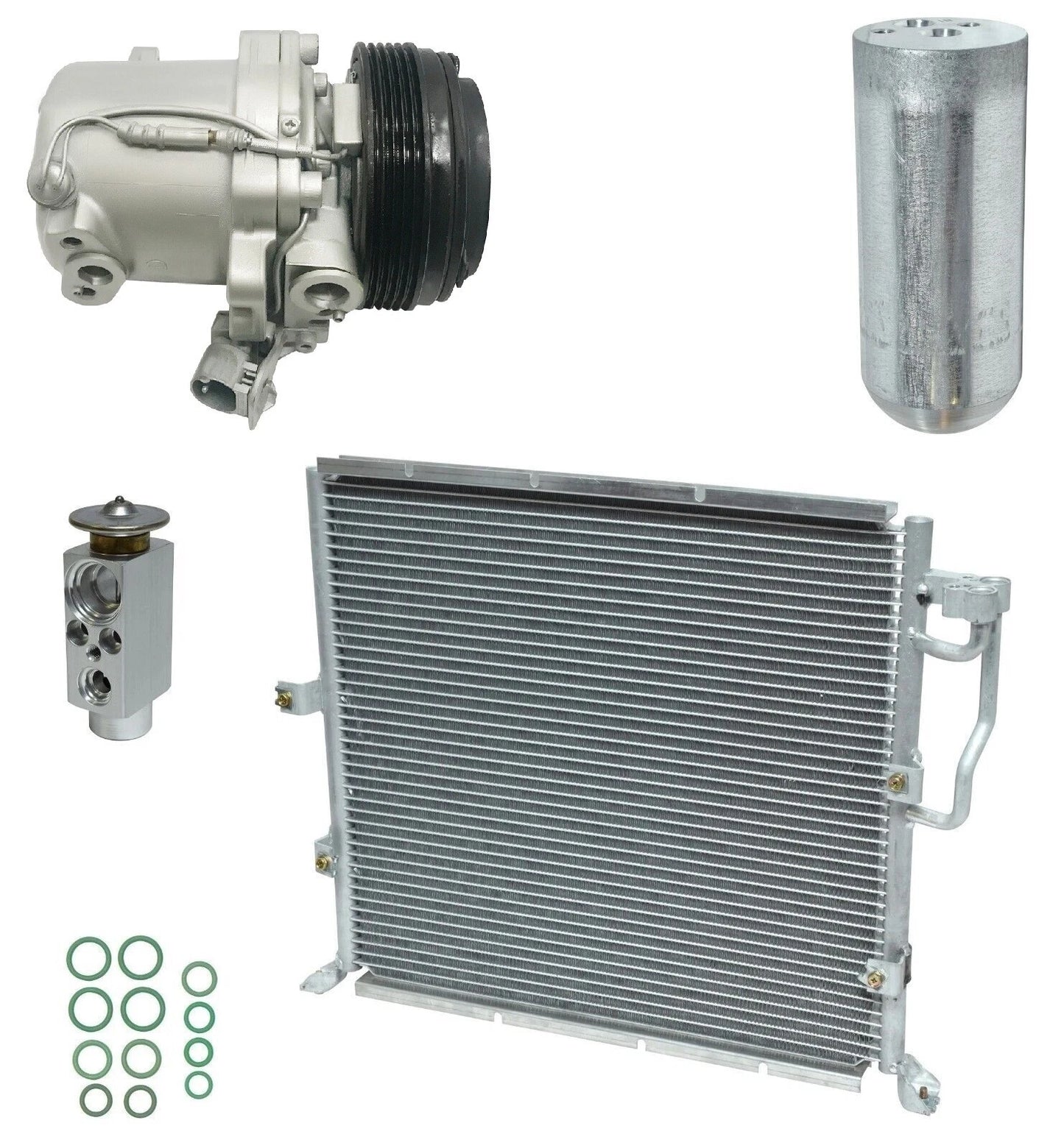 AC Compressor Kit With Condenser for BMW 323i 2.5L (1999–1999)