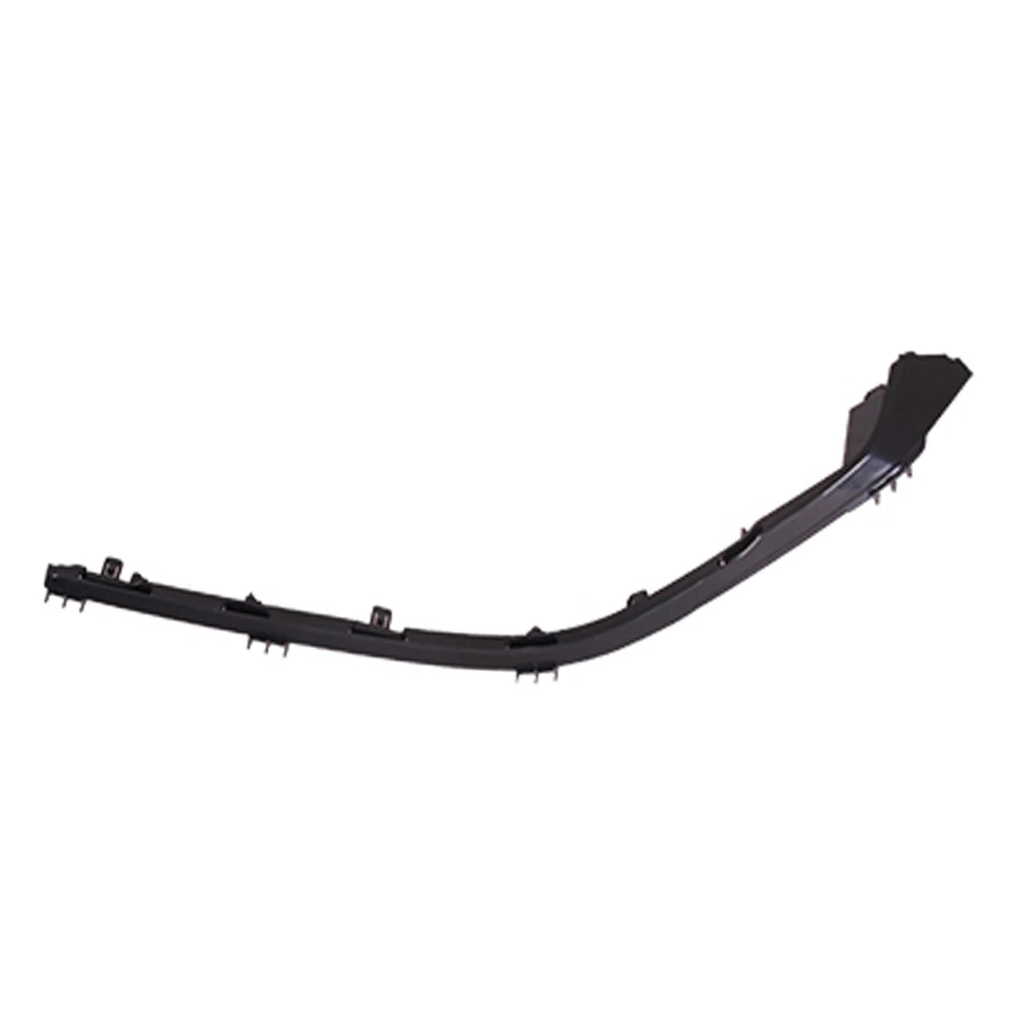 Driver Side Grille Molding Replacement Black Matte ABS Plastic for Toyota (2014–2020)