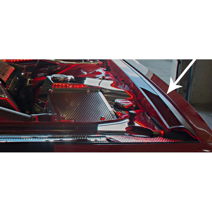 LED Fender Caps Stainless Steel Replacement for Dodge Challenger (2008–2019)