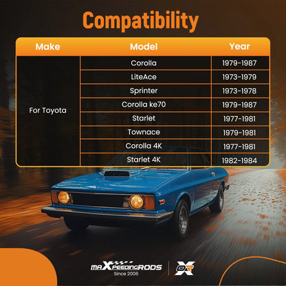 Carburetor for Toyota Starlet 4K (1982–1984)