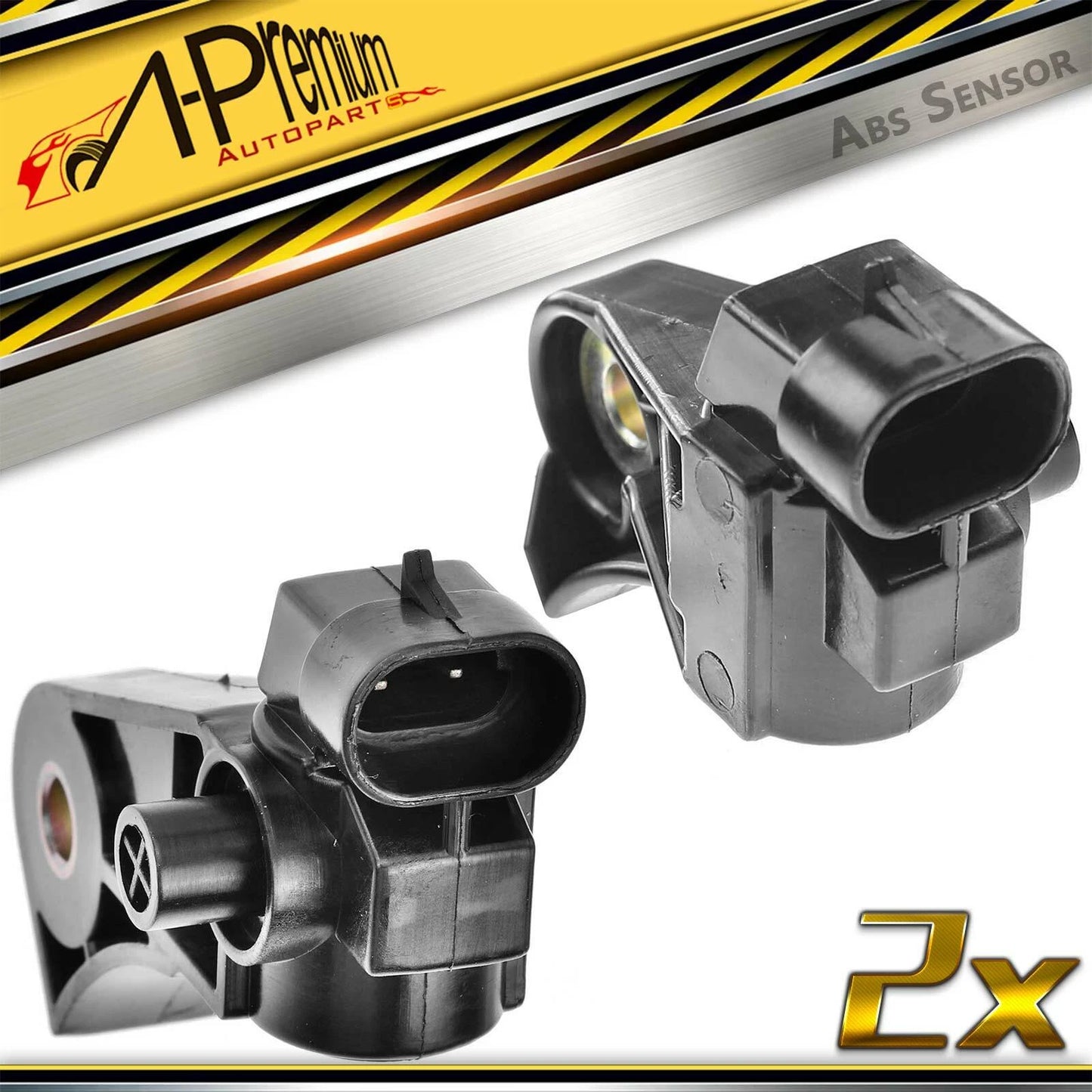 2X Rear ABS Wheel Speed Sensors for Chevy Cavalier Pontiac Grand Am (1995–2005)