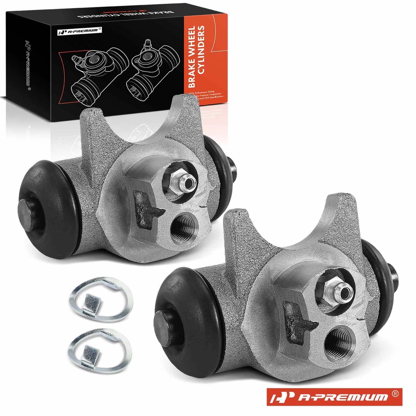 2X Rear Brake Wheel Cylinder for Chevy Camaro, Pontiac Firebird (1984–1992)