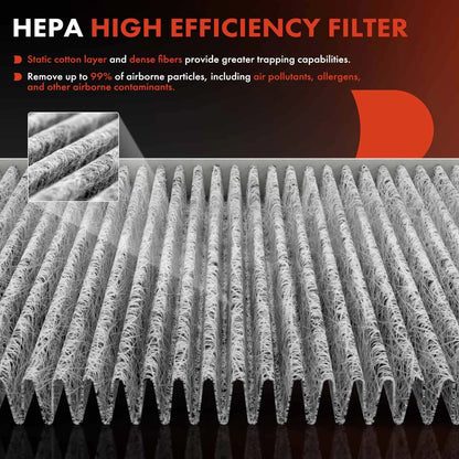 2X Cabin Air Filter for Mercedes-Benz S450 S550e S560e S600 S63 AMG (2018–2021)