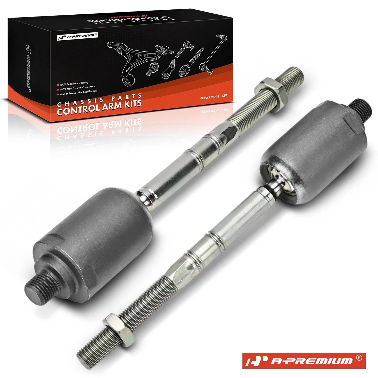 2X Front Inner Tie Rod End for Mercedes-Benz S-Class (2000–2006)