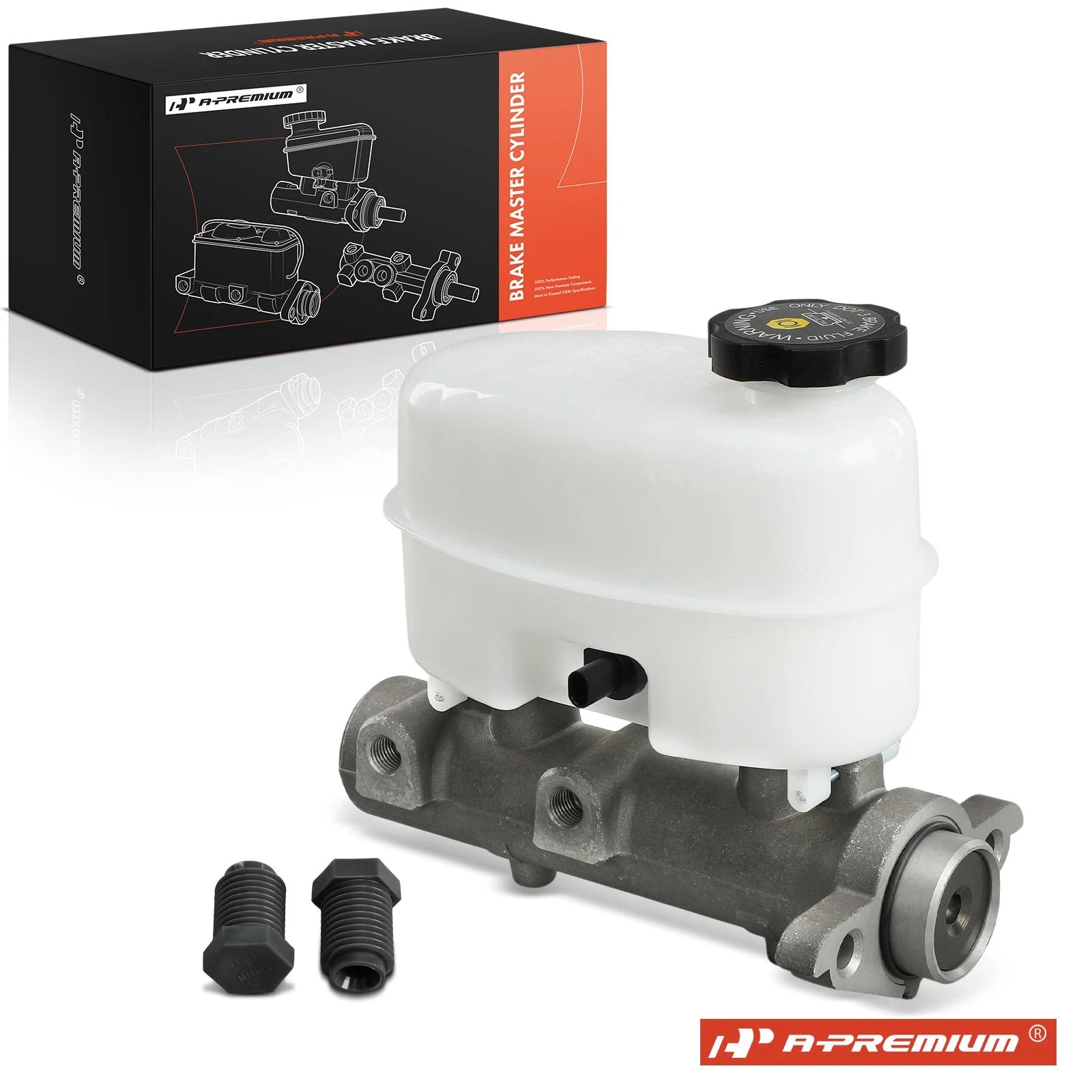 Brake Master Cylinder with Reservoir & Sensor for Silverado 2500 HD (2015–2019)