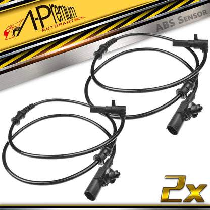 2X Front ABS Wheel Speed Sensor for Mercedes-Benz Sprinter 3500 (2010–2014)