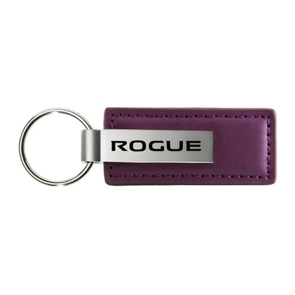 Purple Leather Keychain - Officially Licensed for Nissan Rogue
