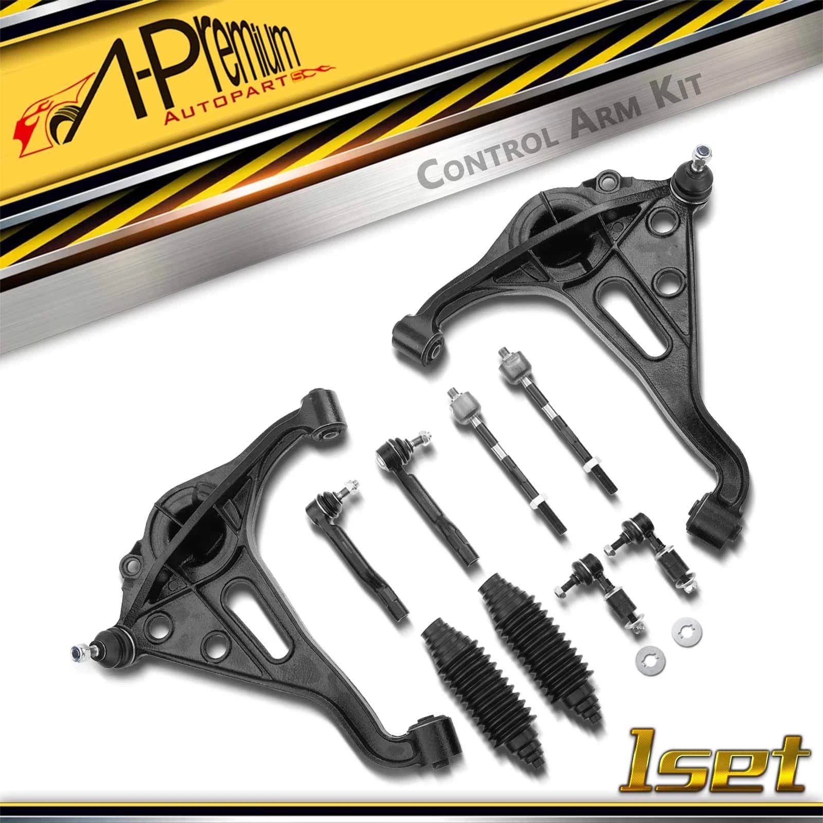 10x Control Arm with Ball Joint Sway Bar Tie Rod for Chevy Suzuki