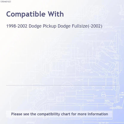 A/C Condenser Replacement for 1998-2002 Dodge Fullsize Pickup (1998–2002)