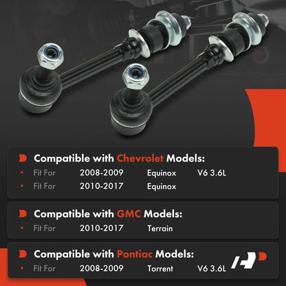 2X Rear Sway Bar Link for Chevy Equinox GMC Terrain (2008–2017)