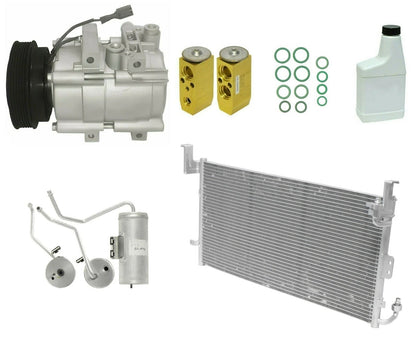 AC Compressor Kit Replacement With Condenser for Isuzu Trooper (2003–2007)