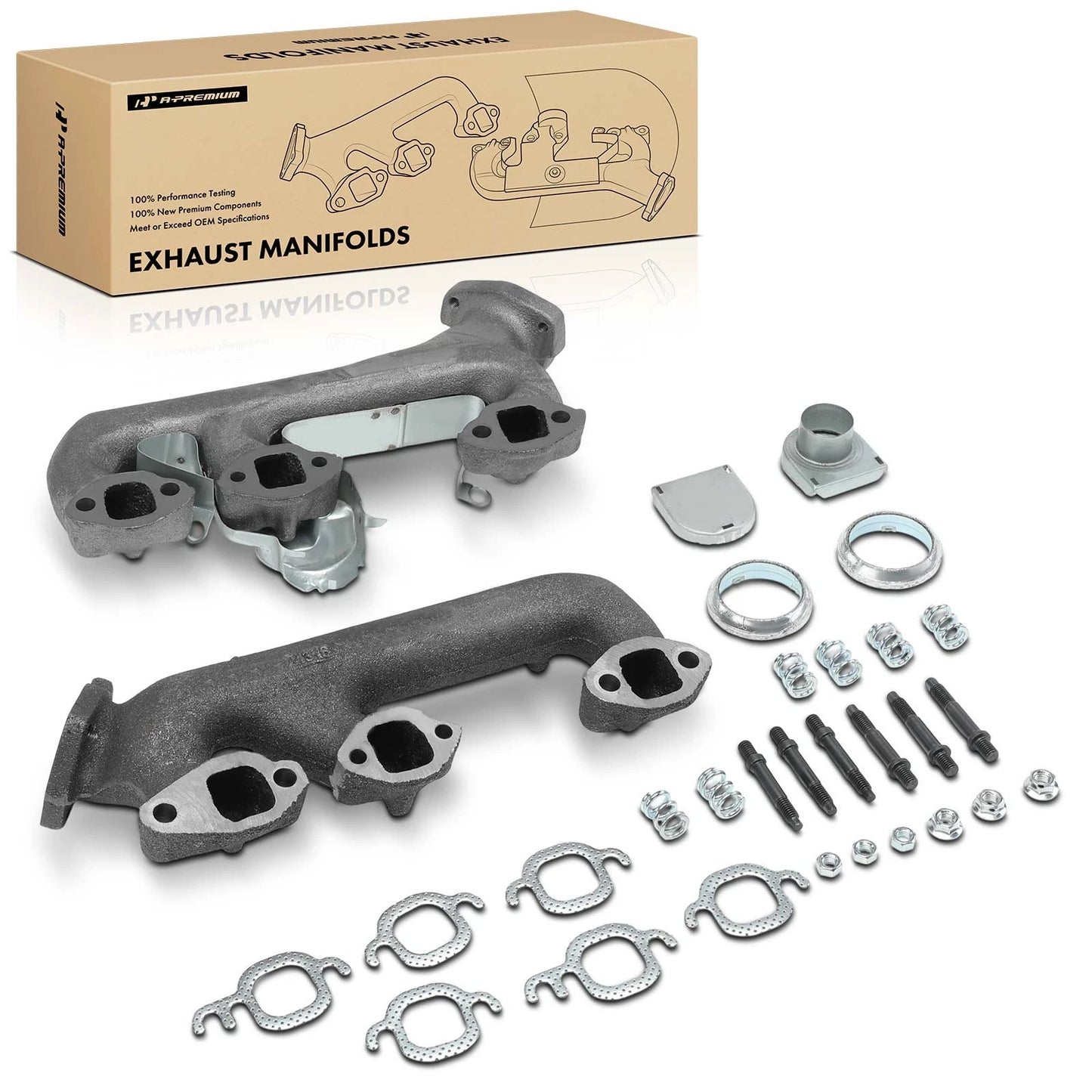 2X Exhaust Manifold for Chevrolet S10 Blazer (1991–1994)