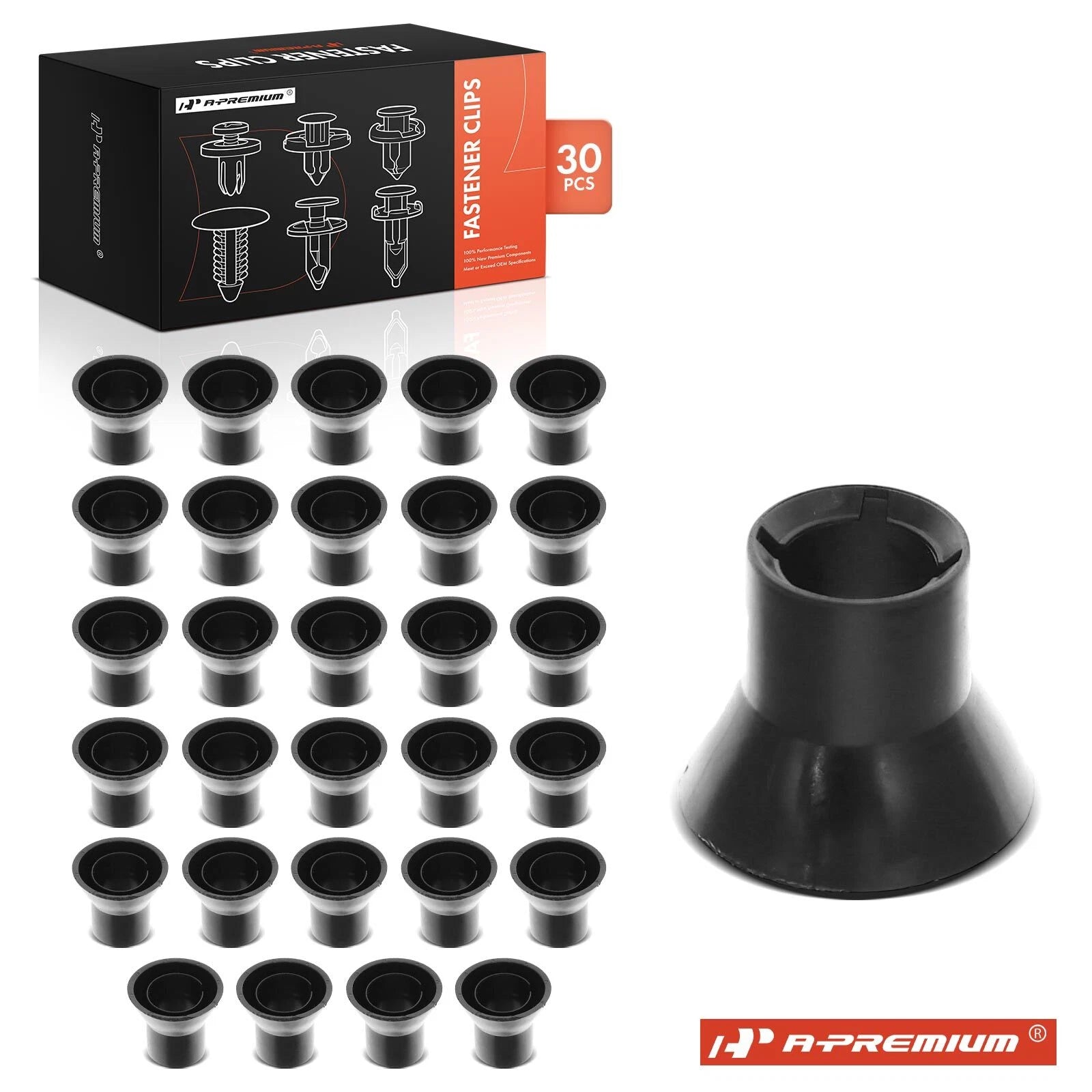 30Pcs Nylon Body Mount Cushion Clips for GM Chevy GMC
