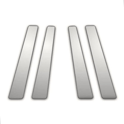 Chrome Pillar Covers 4pc Replacement for Hyundai Azera (2006–2011)