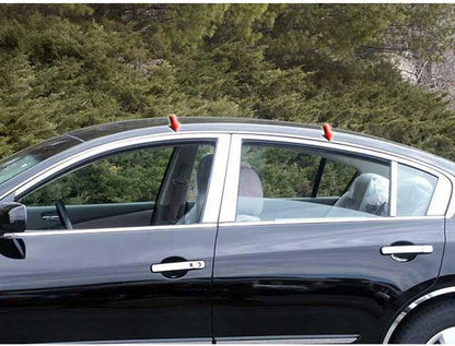 4pc. Luxury FX Stainless Steel Window Pkg (w/o Posts) for 07-10 Nissan Altima 4D