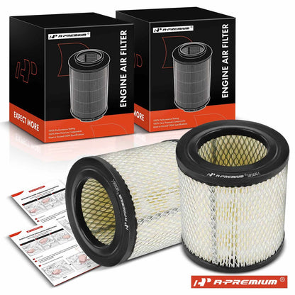 2X Engine Air Filter for Chevy Camaro (1990–1992) Buick Regal (1990–1993)