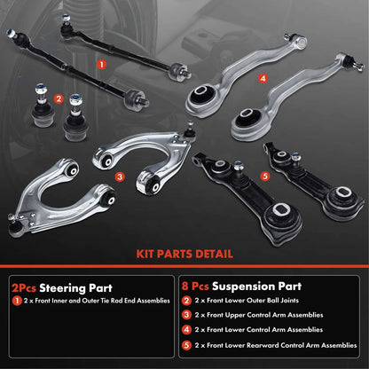 12x Front Control Arm with Ball Joint for Mercedes-Benz E320 (1996–2002)