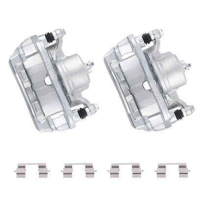 Front Left & Right Brake Calipers with Bracket for Acura ILX (2013–2015)