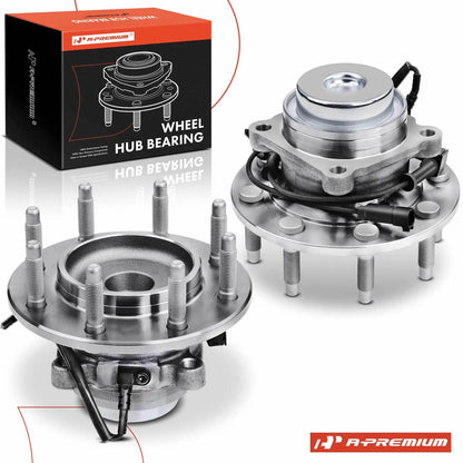 2X Front Wheel Hub and Bearing Assembly for Chevrolet Express 2500 (2003–2023)